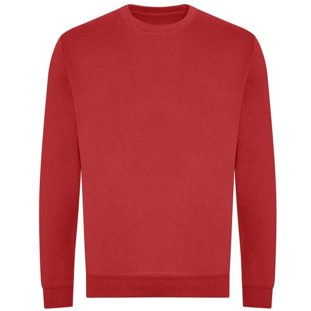 Awdis Mens Sweatshirt / Fire Red